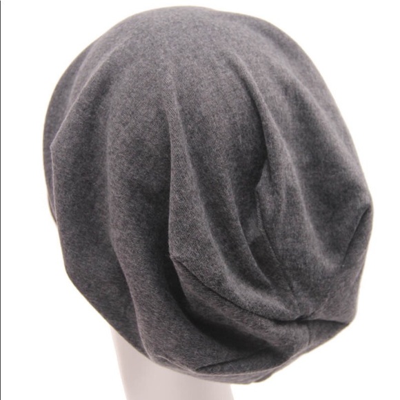 Dark gray light hat beanie - Picture 6 of 6
